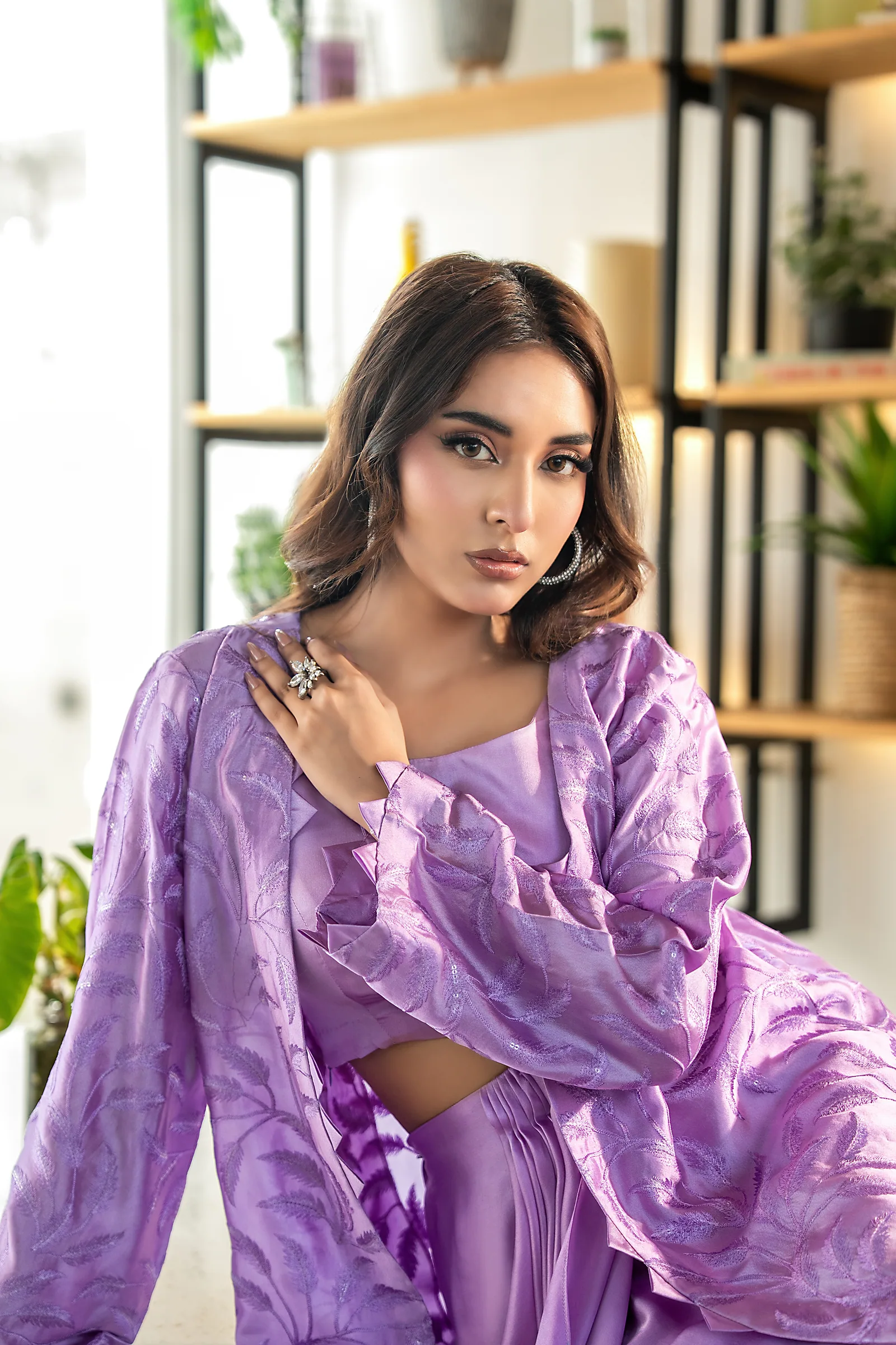 Atelier fitting in lilac